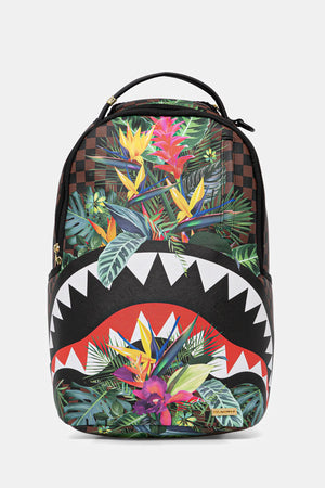 Sprayground - Tropisches Karomuster Dlxsv Rucksack