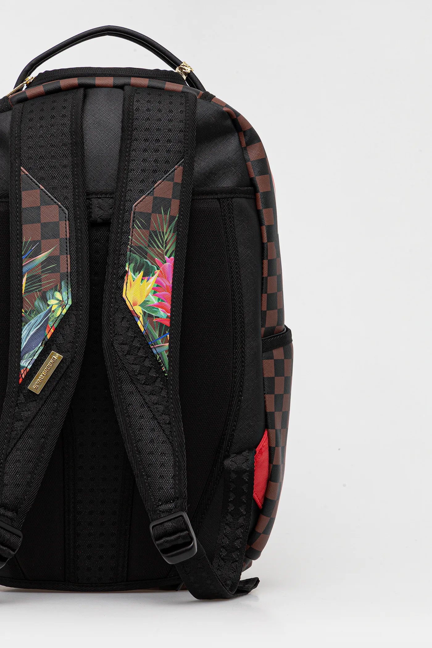 Sprayground - Tropikal Kareli Dlxsv Sırt Çantası