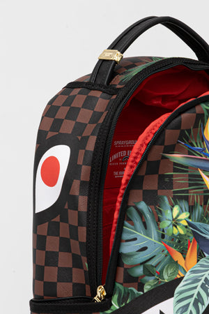 Sprayground - Tropisches Karomuster Dlxsv Rucksack