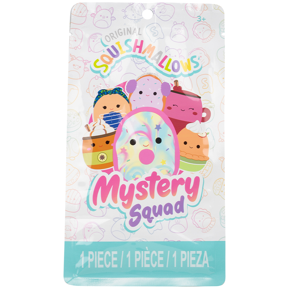 Squishmallows - Mystery Squad Sürpriz Paket 13 cm Özel Seri Peluş Oyuncak