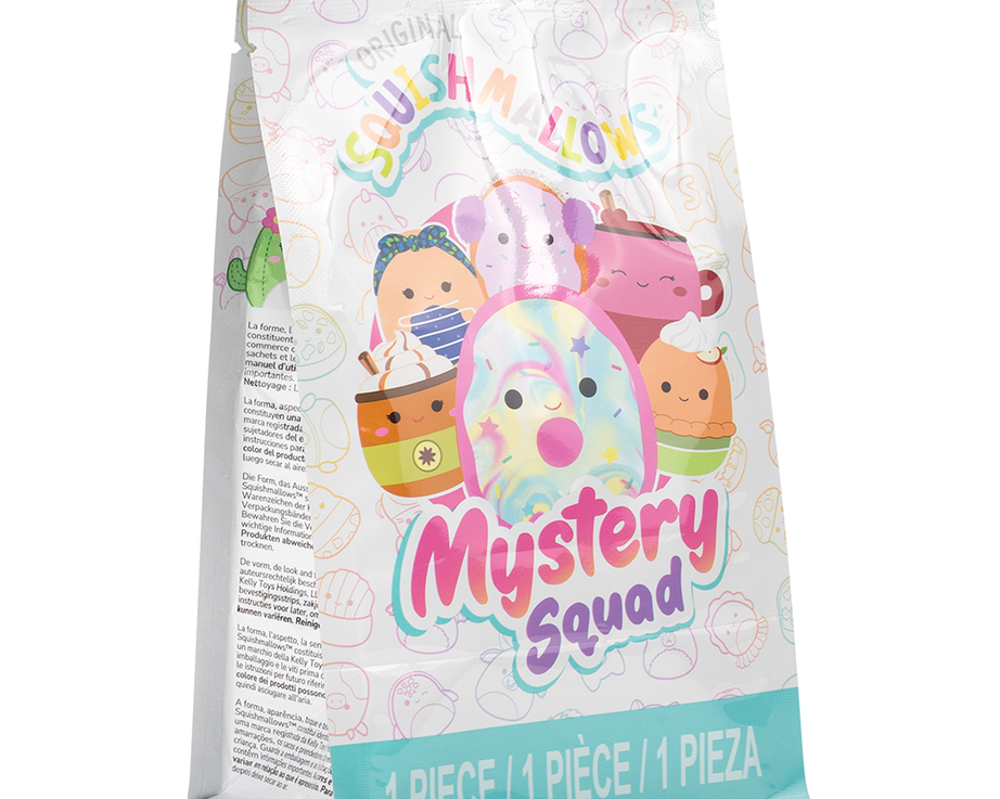 Squishmallows - Mystery Squad Sürpriz Paket 13 cm Özel Seri Peluş Oyuncak