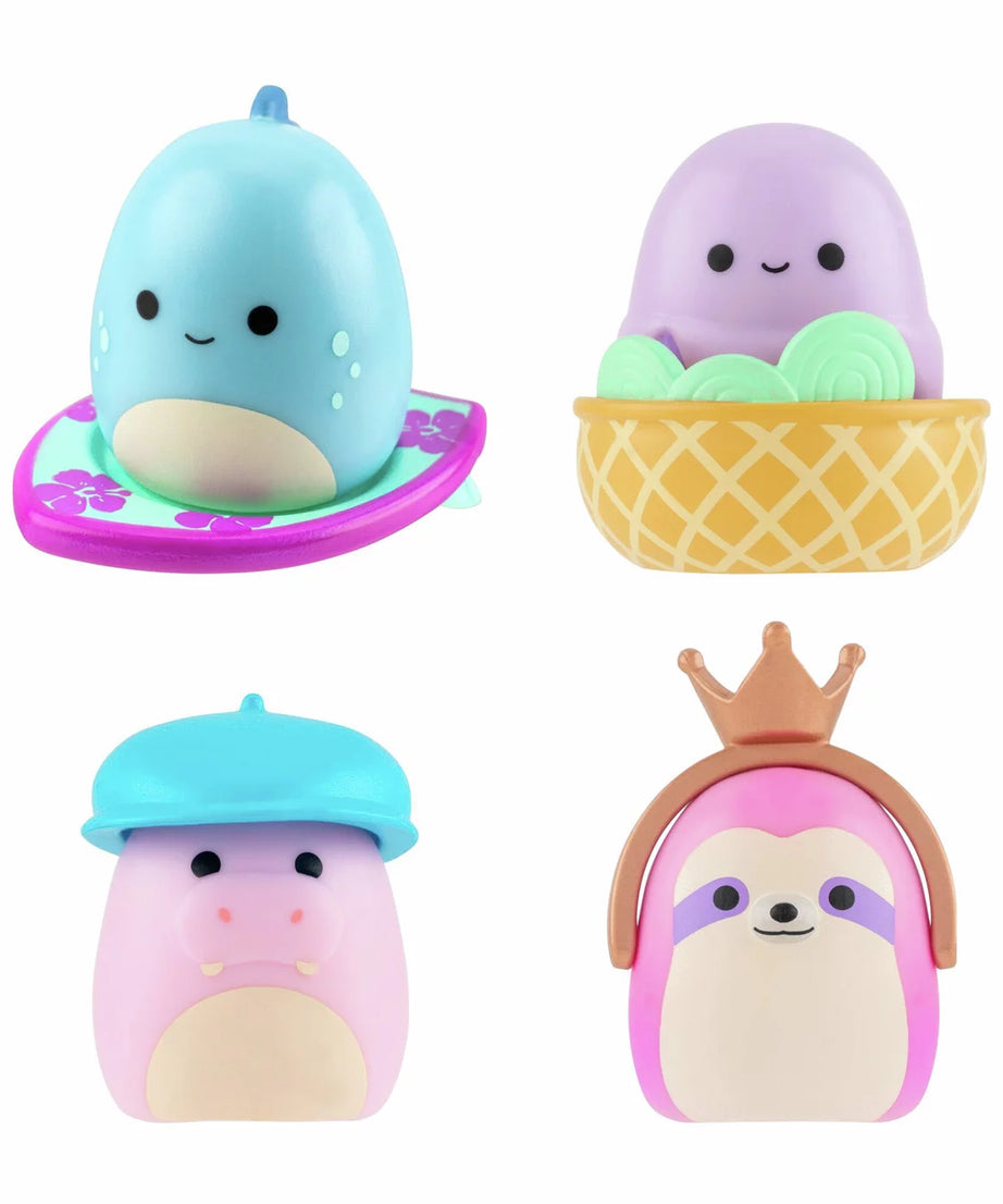 Squishmallows - Squish-a-longs 14 Figuren + Ring Set + 4 Zubehör Sonderedition Spielzeug