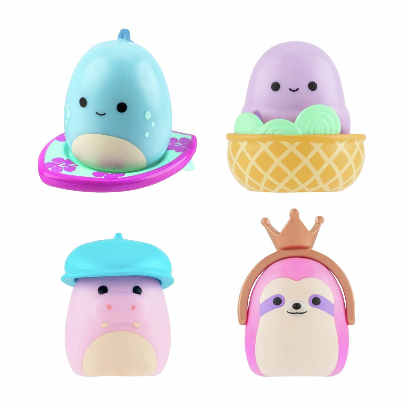Squishmallows - Squish-a-longs 14 Figuren + Ring Set + 4 Zubehör Sonderedition Spielzeug