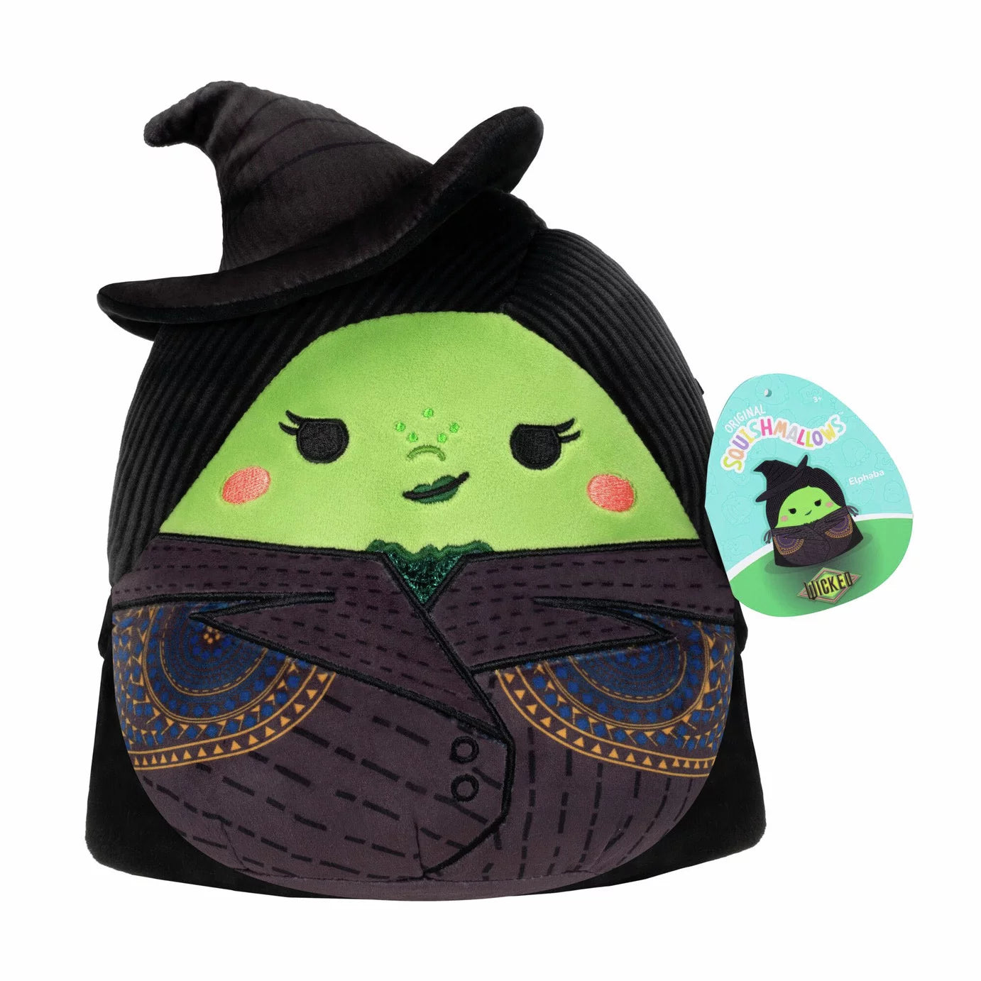 Squishmallows - Böse Elphaba Weiches Plüschspielzeug