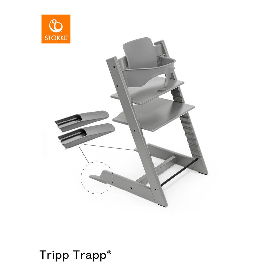 Stokke Tripp Trapp Baby Set 2 - Storm Grey-Highchair Accessories-Storm Grey- | Natural Baby Shower