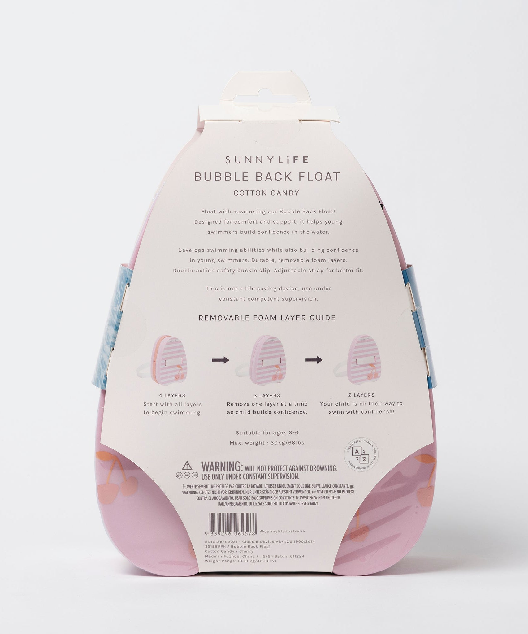 Sunnylife - Kinder Leichte Schwimm-Rucksacktasche