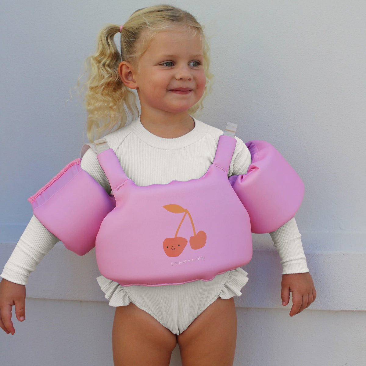 Sunnylife – Schwimmflügel mit Schwimmweste für Kinder, 4–6 Jahre