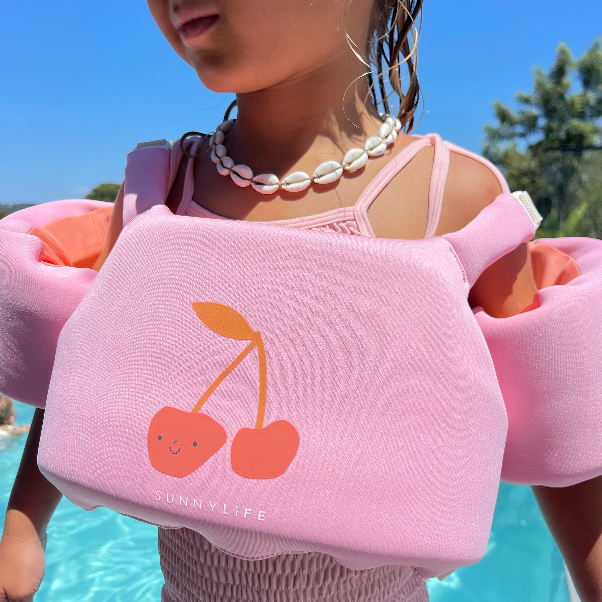 Sunnylife – Schwimmflügel mit Schwimmweste für Kinder, 4–6 Jahre