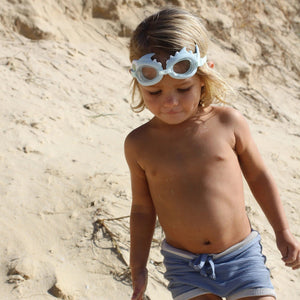 Sunnylife - Khaki Shark Kinder-Schwimmbrille