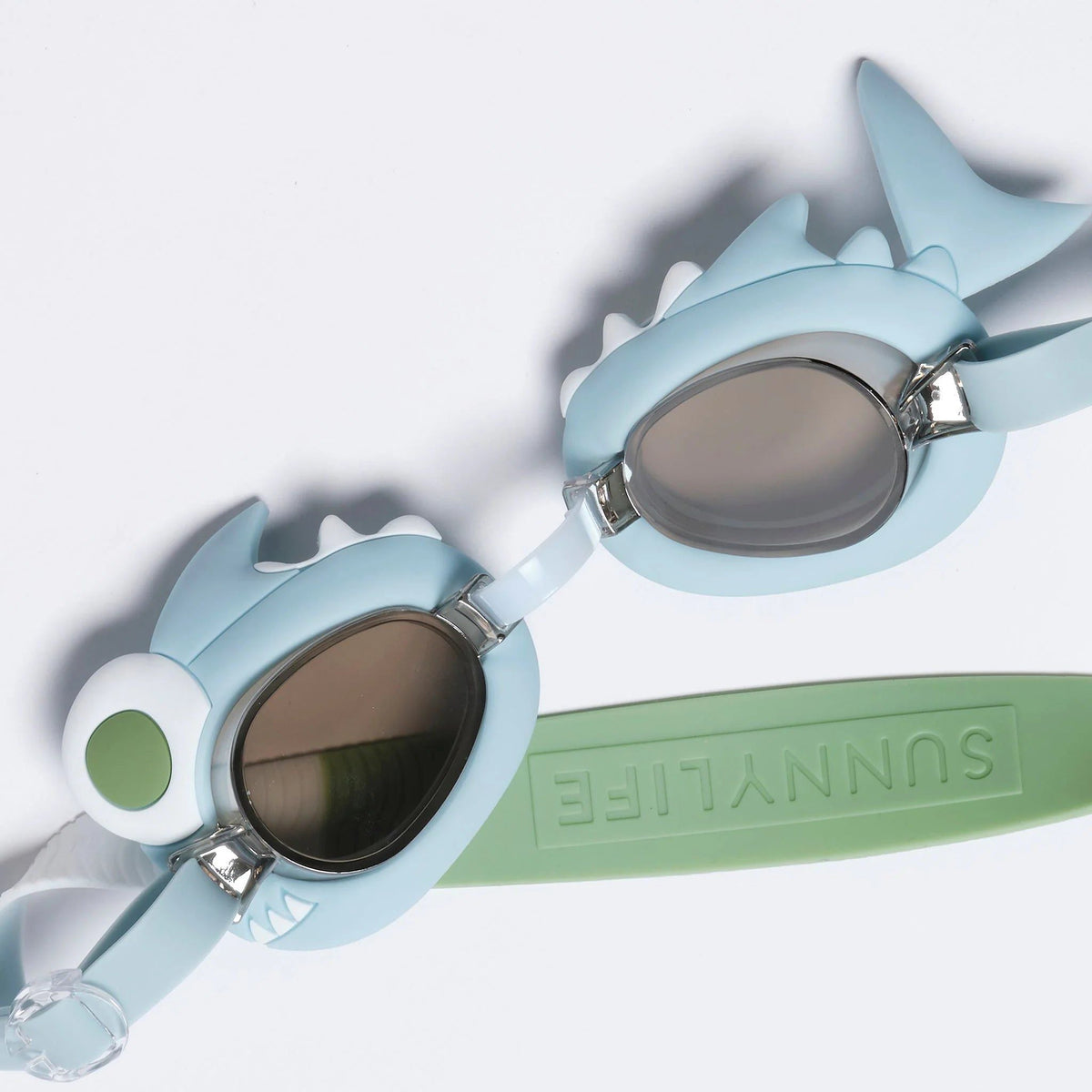 Sunnylife - Khaki Shark Kinder-Schwimmbrille