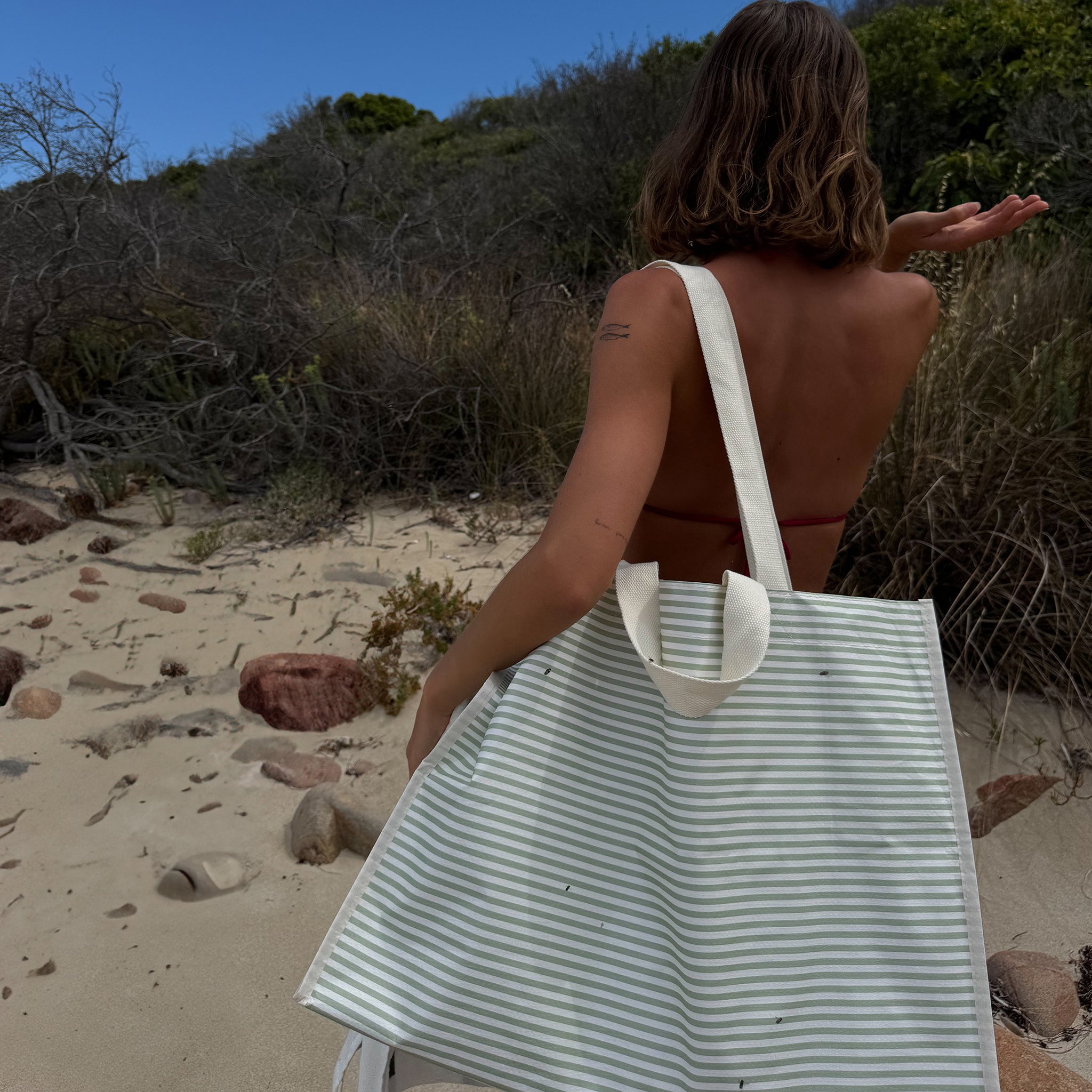 Sunnylife - La Palma Carryall Strandtasche