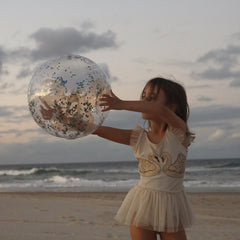 Sunnylife - Zuckerwatte 3D aufblasbarer Strandball