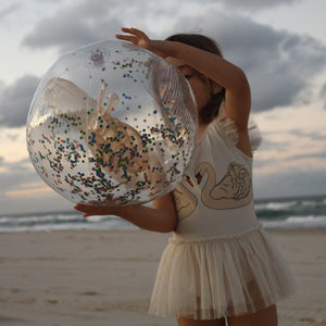 Sunnylife - Zuckerwatte 3D aufblasbarer Strandball