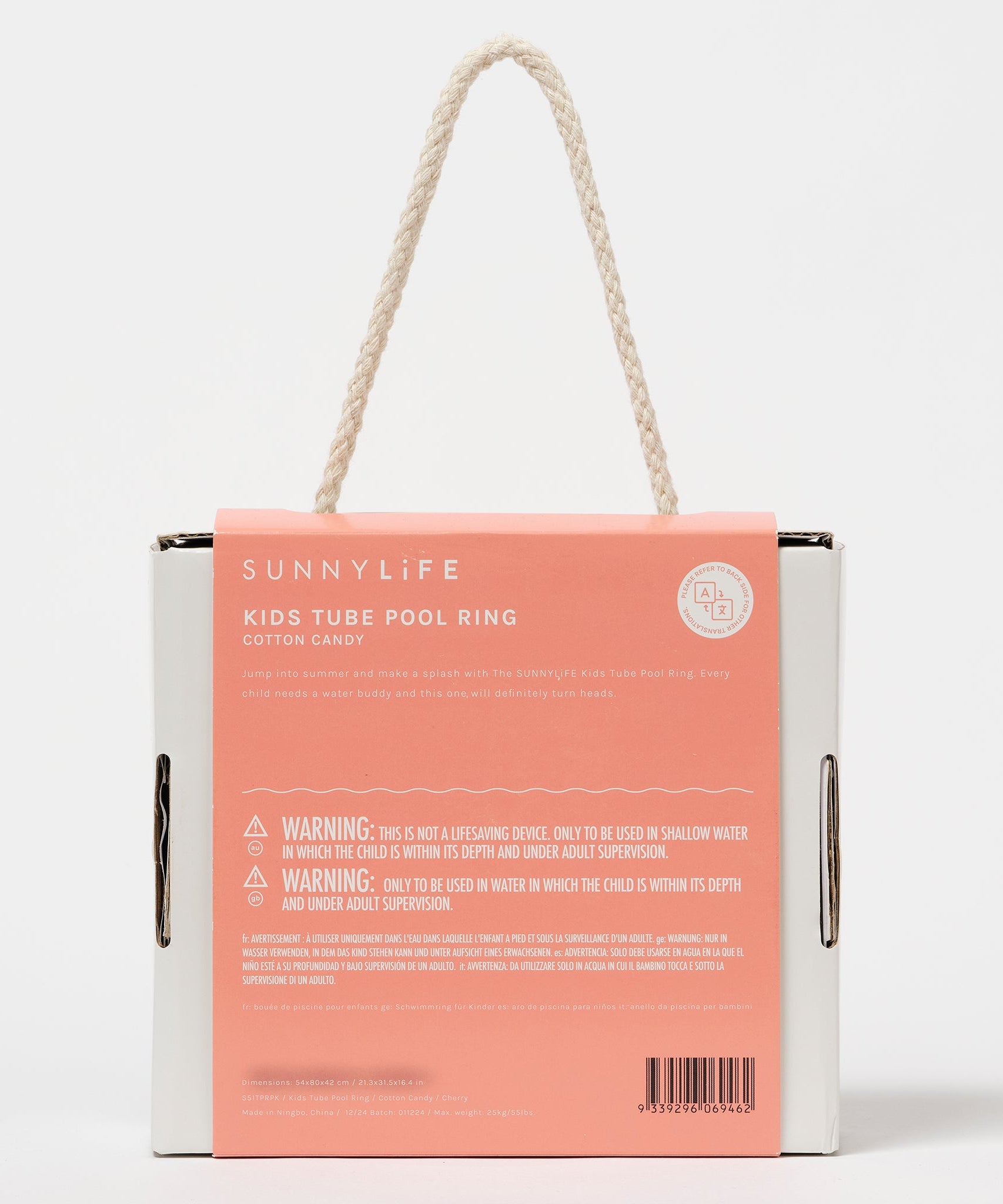 Sunnylife - Cotton Candy Kinder Schwimmring