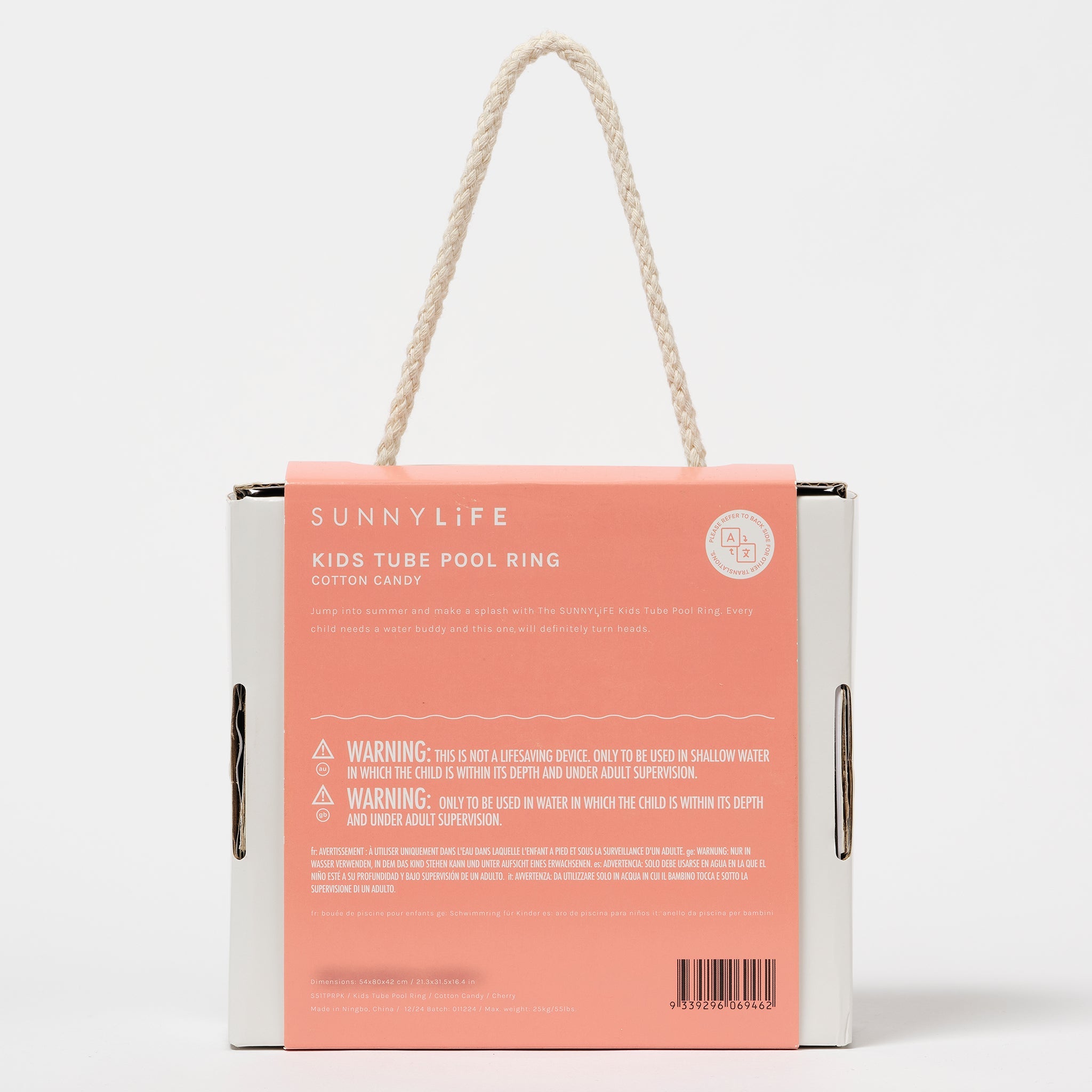 Sunnylife - Cotton Candy Kinder Schwimmring