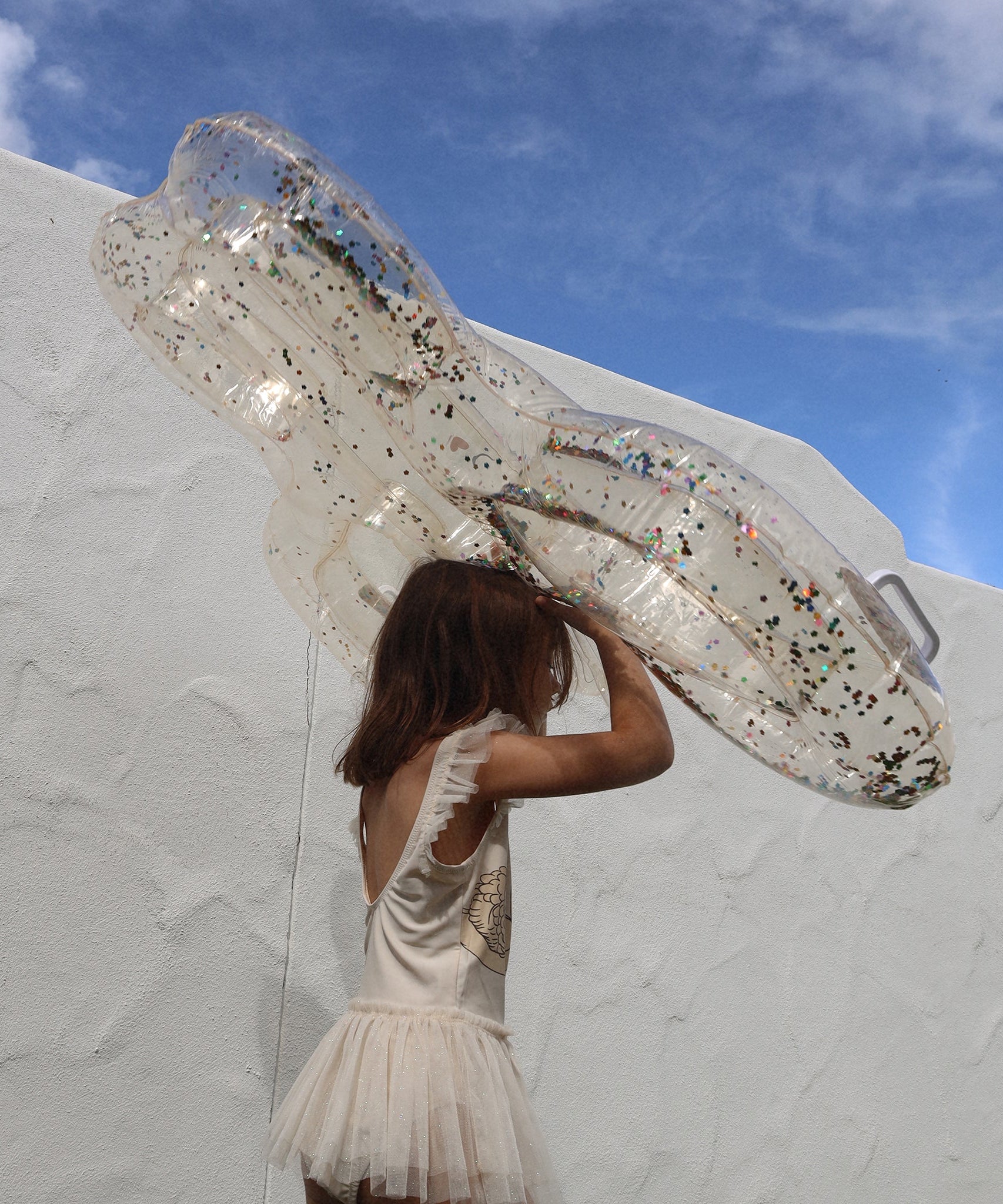 Sunnylife - Cotton Candy Kinder Schmetterling Meer- und Poolmatratze