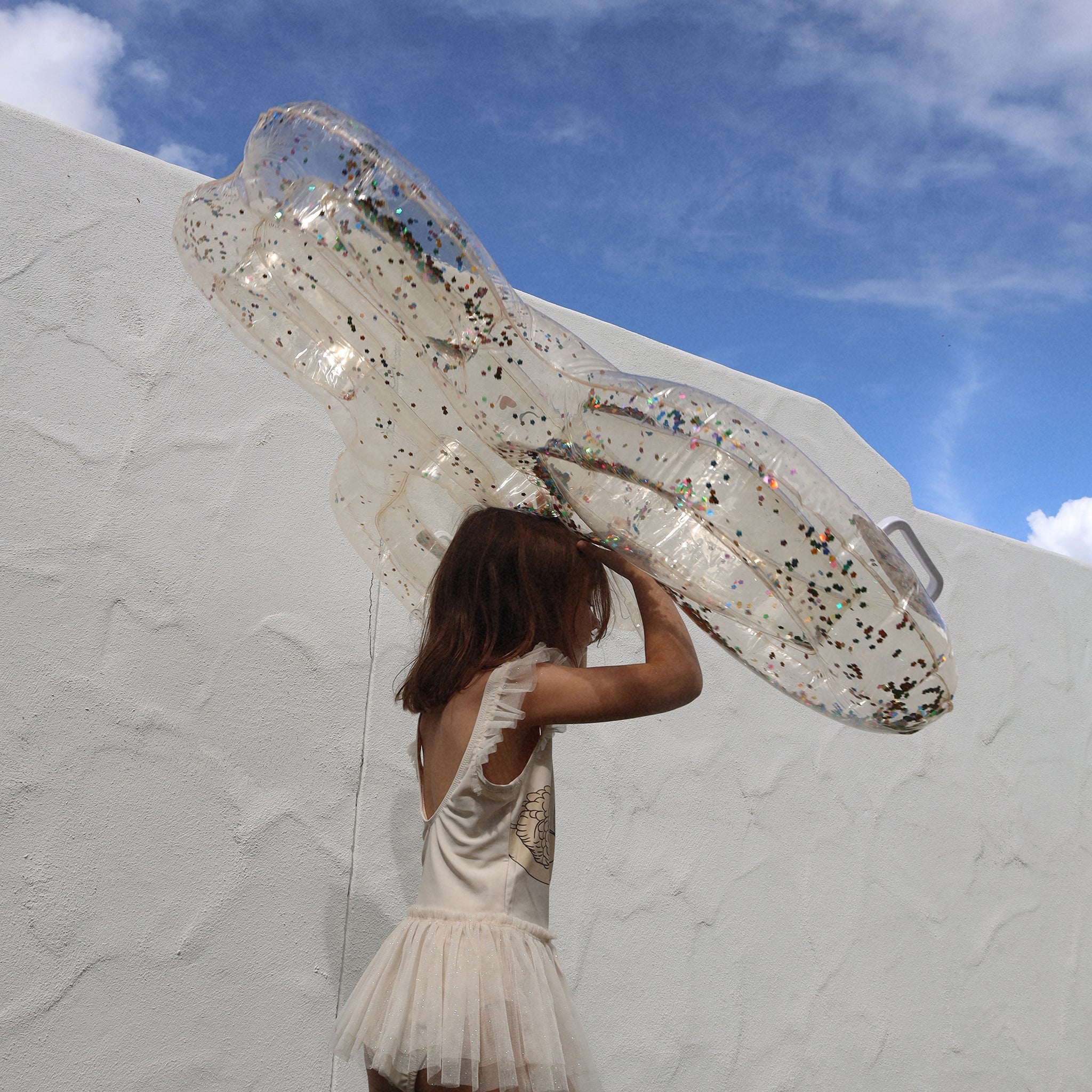 Sunnylife - Cotton Candy Kinder Schmetterling Meer- und Poolmatratze