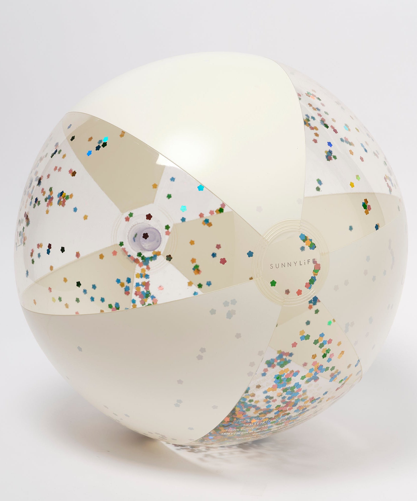 Sunnylife - Cotton Candy Aufblasbarer Glitzernder Strandball