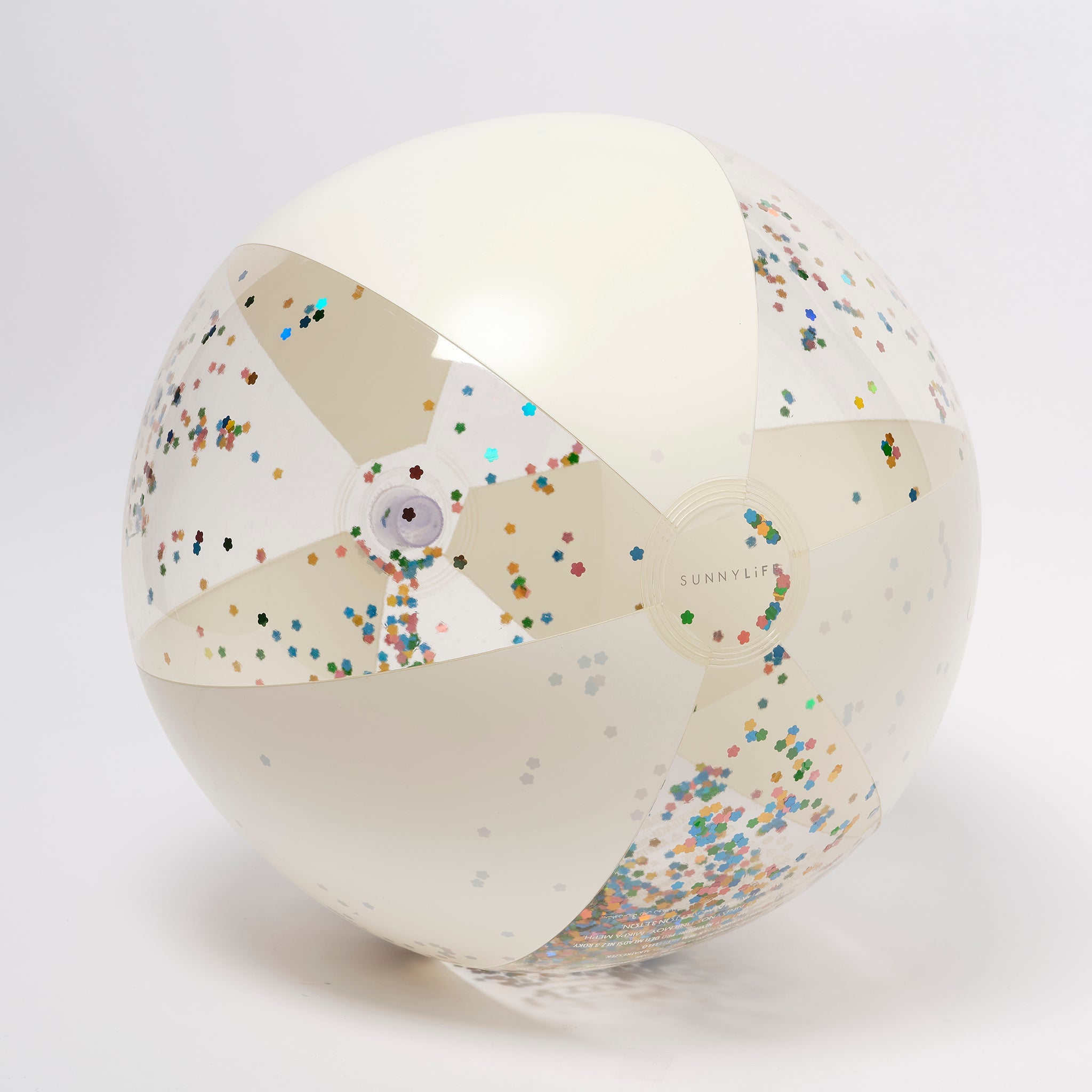 Sunnylife - Cotton Candy Aufblasbarer Glitzernder Strandball