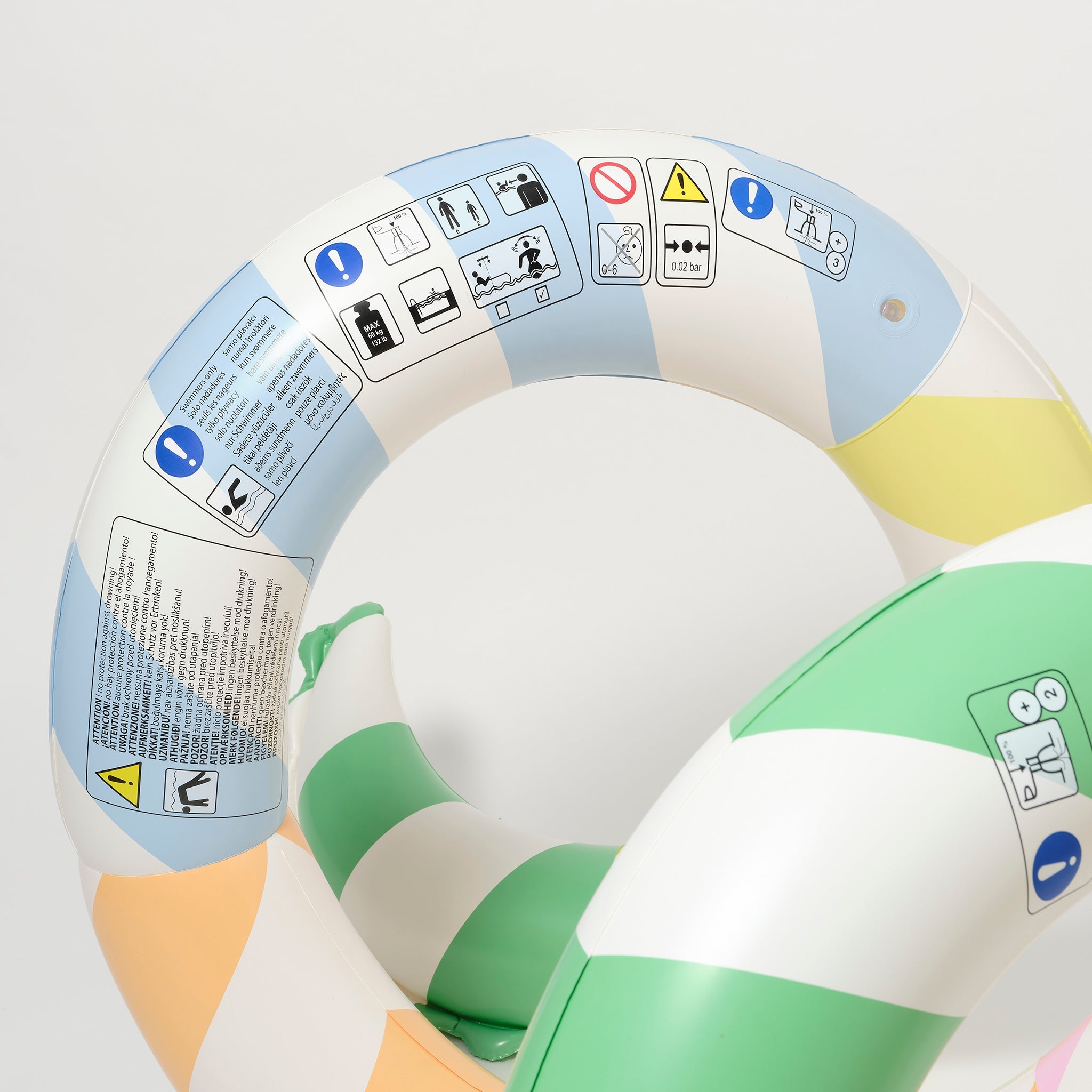 Sunnylife - Riesige aufblasbare Schlangenpool-Spaß und Liege