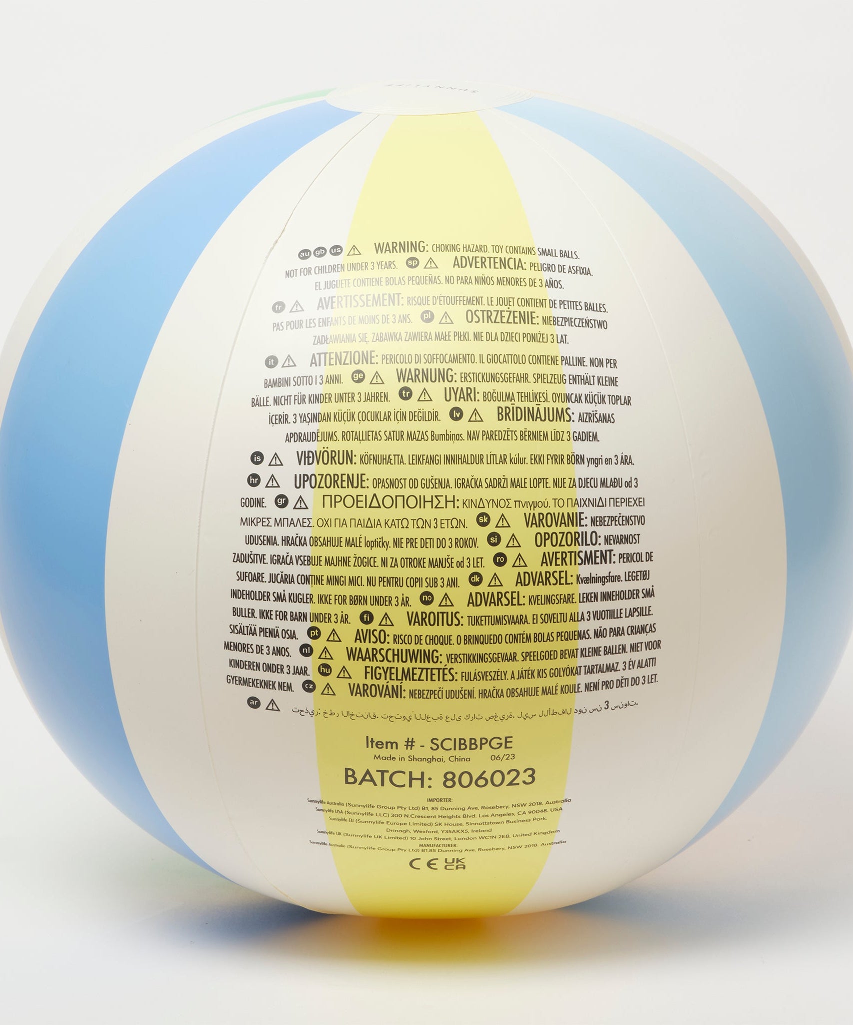 Sunnylife - Aufblasbarer Strandball