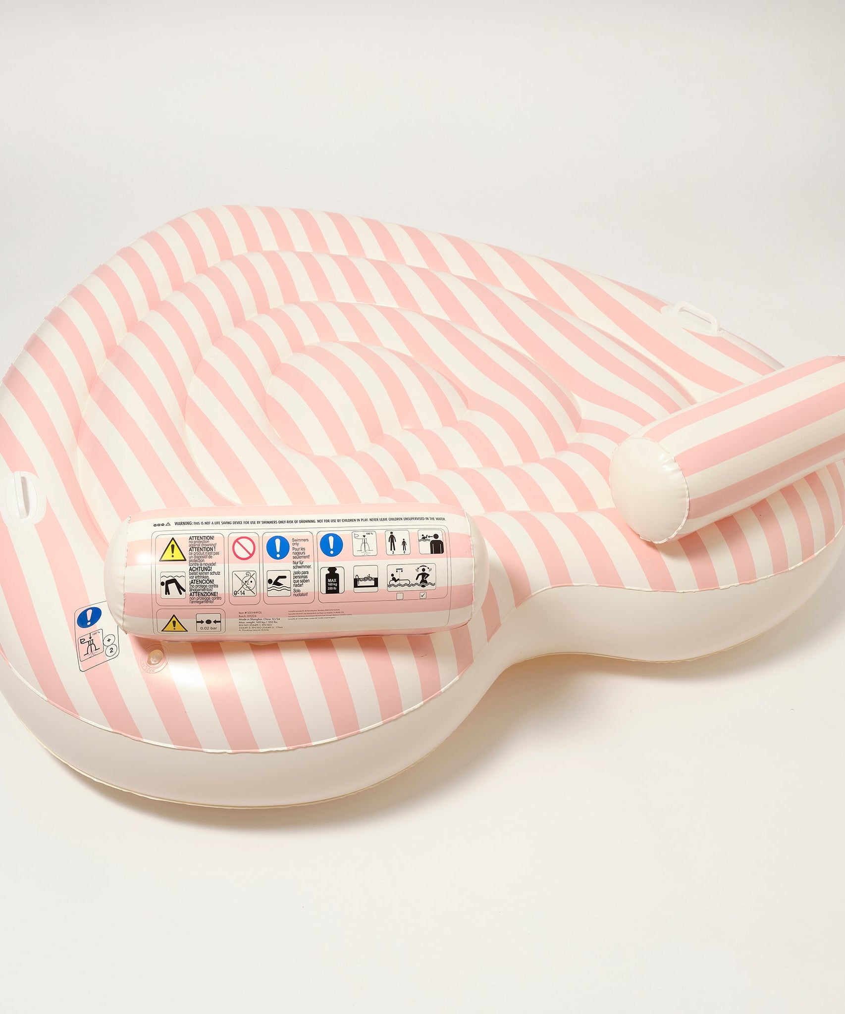 Sunnylife - Stole My Heart Doppel-aufblasbarer Pool und Luftmatratze