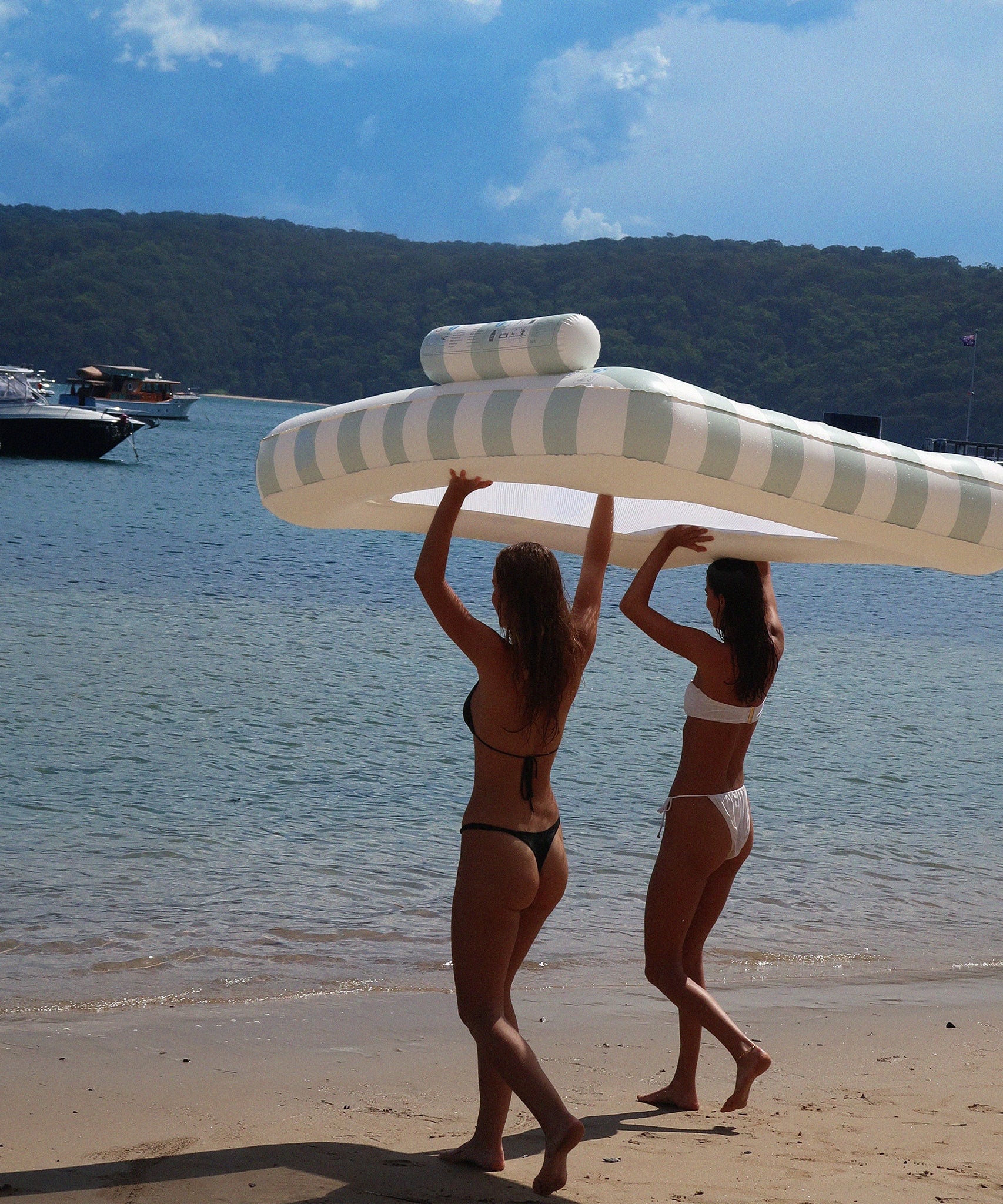 Sunnylife - Vacay Soft Doppel aufblasbare Luftmatratze fürs Meer