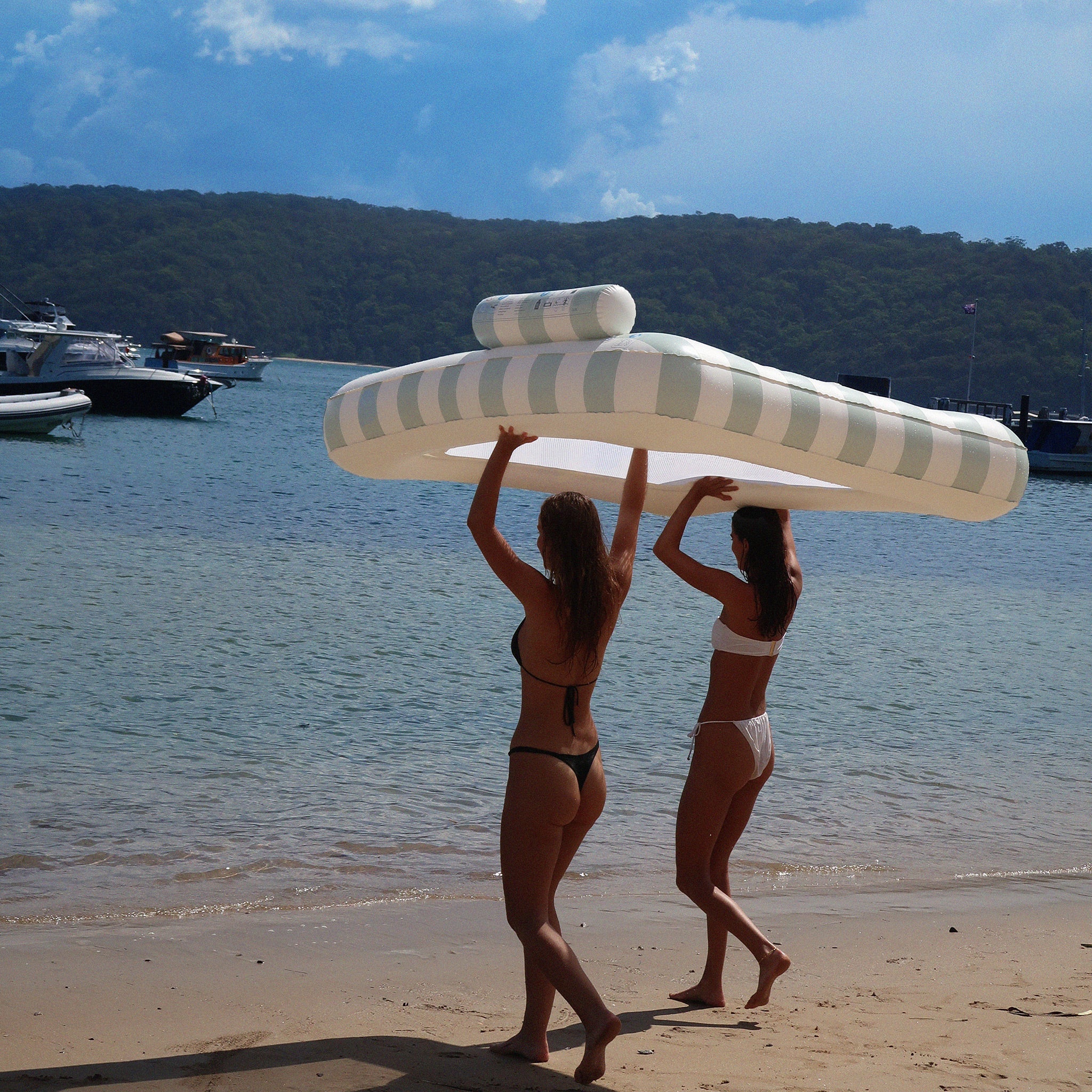 Sunnylife - Vacay Soft Doppel aufblasbare Luftmatratze fürs Meer