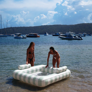 Sunnylife - Vacay Soft Doppel-Luftmatratze