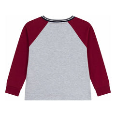 Petit Bateau - Sweatshirt T-Shirt | Grau meliert