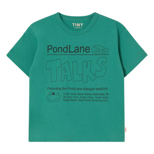 Tinycottons - Talks T-Shirt Bio-Baumwolle | Grün