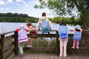 The Cotton Cloud - Funky Dogs Ernährungsbewusste Schulrucksack