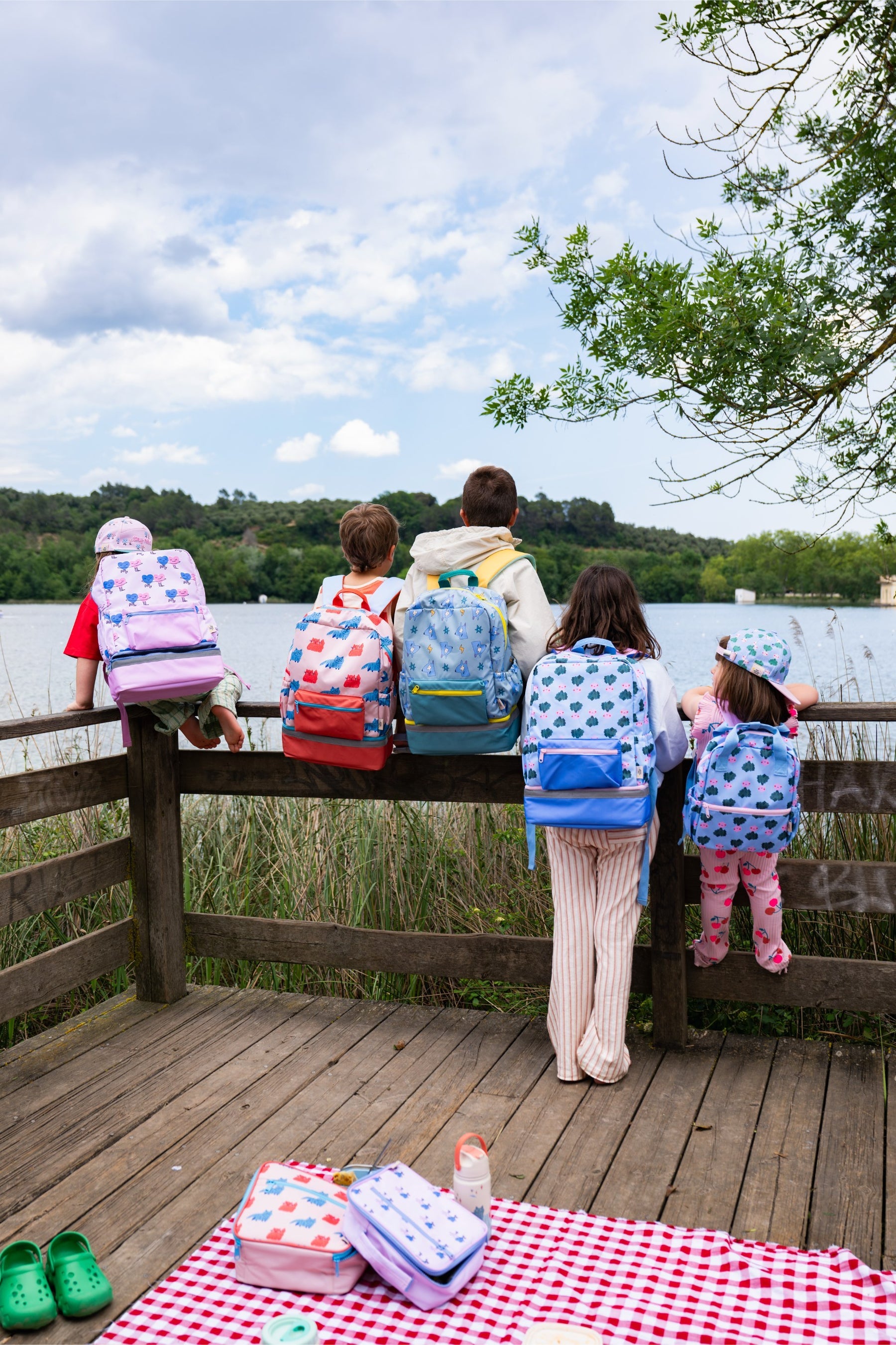 The Cotton Cloud - Funky Dogs Kindergarten und Vorschule Rucksack