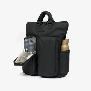 TIBA + MARL Ozzy Backpack - Matte Black-Changing Bags-Matte Black- | Natural Baby Shower