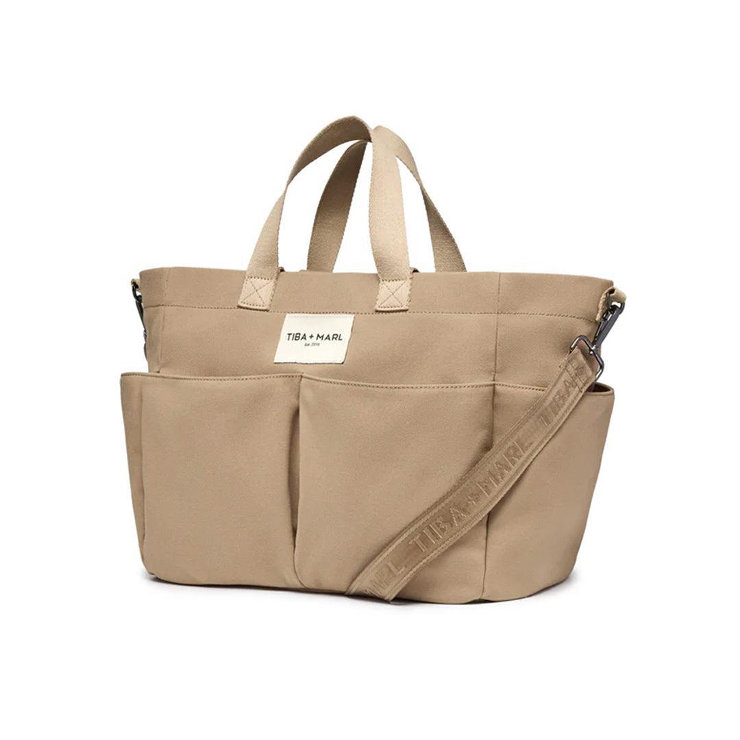 Tiba + Marl Pocket Tote - Desert-Changing Bags-Desert- | Natural Baby Shower