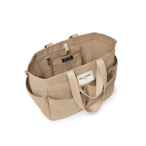 Tiba + Marl Pocket Tote - Desert-Changing Bags-Desert- | Natural Baby Shower