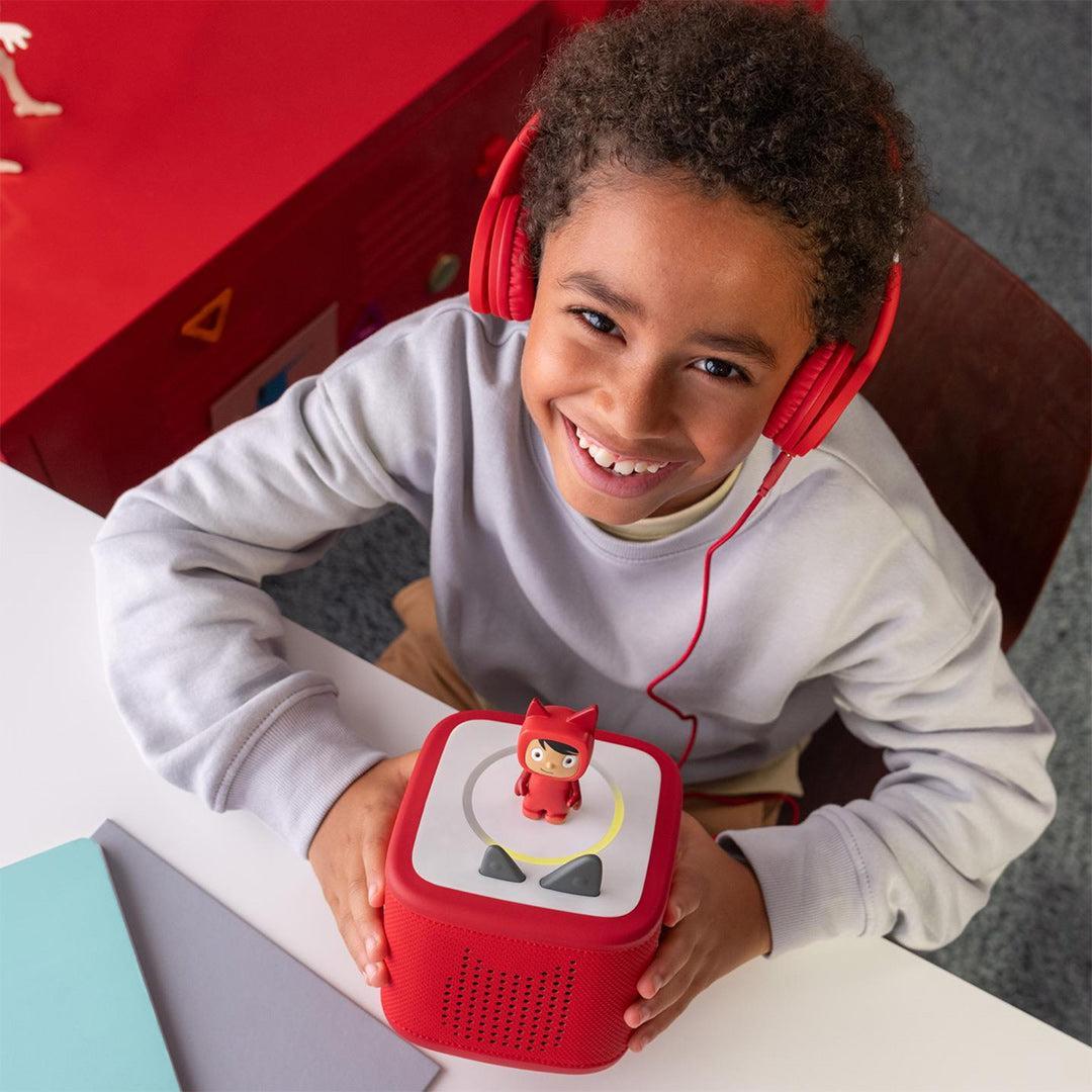 Tonies Toniebox 2 Starter Set with Creative Tonie Rubie - Red-Audio Players-Red- | Natural Baby Shower
