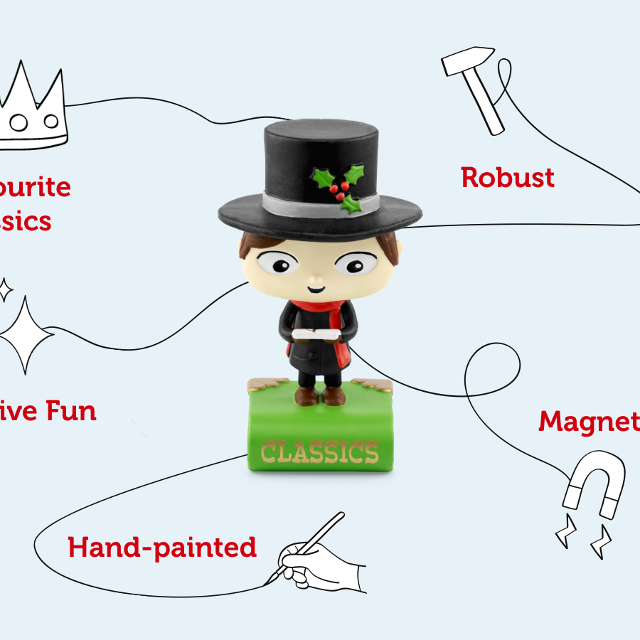 Tonies - Ein Weihnachtslied und klassische Weihnachtsgeschichten Englische Audiofigur