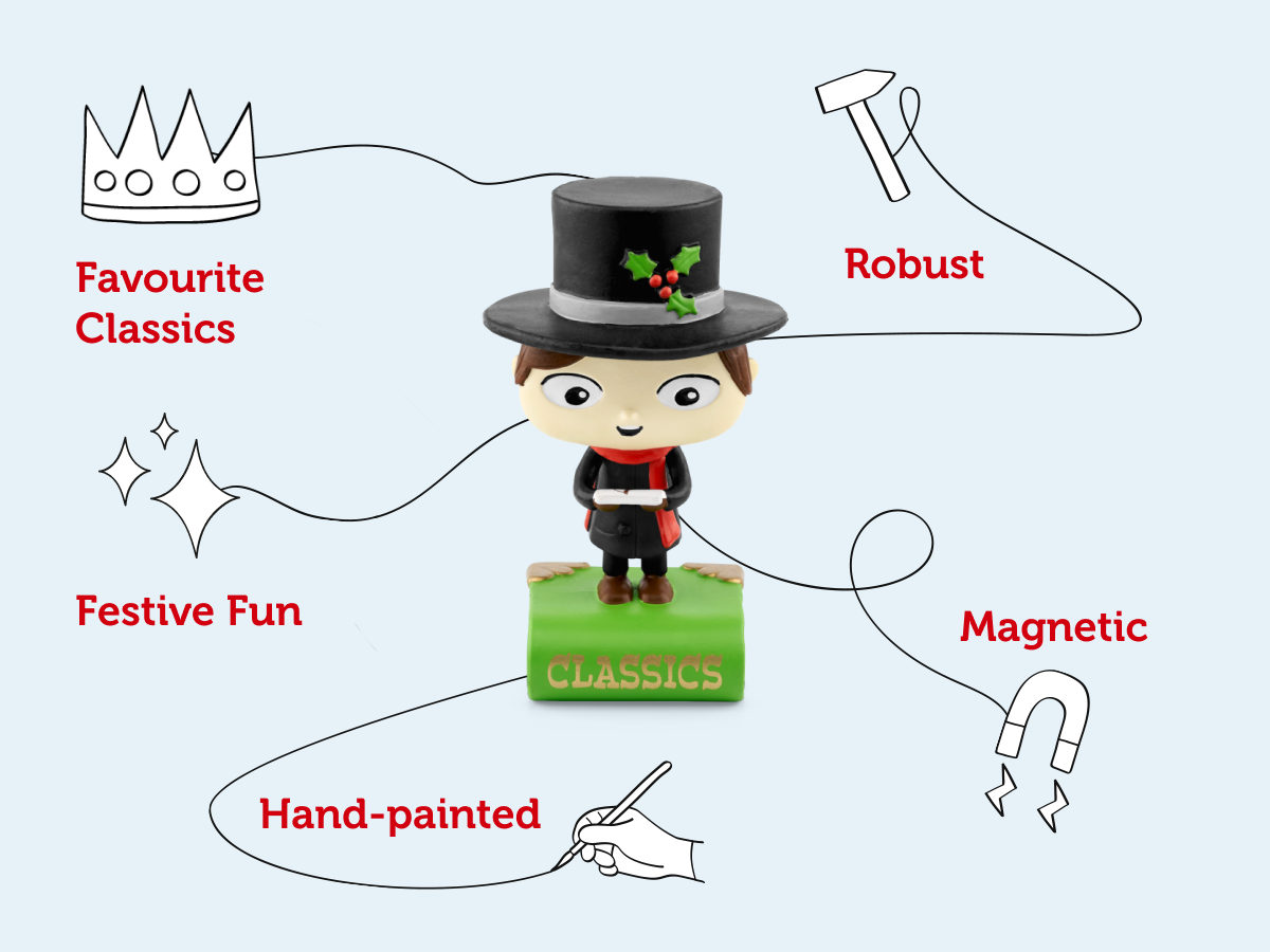 Tonies - Ein Weihnachtslied und klassische Weihnachtsgeschichten Englische Audiofigur