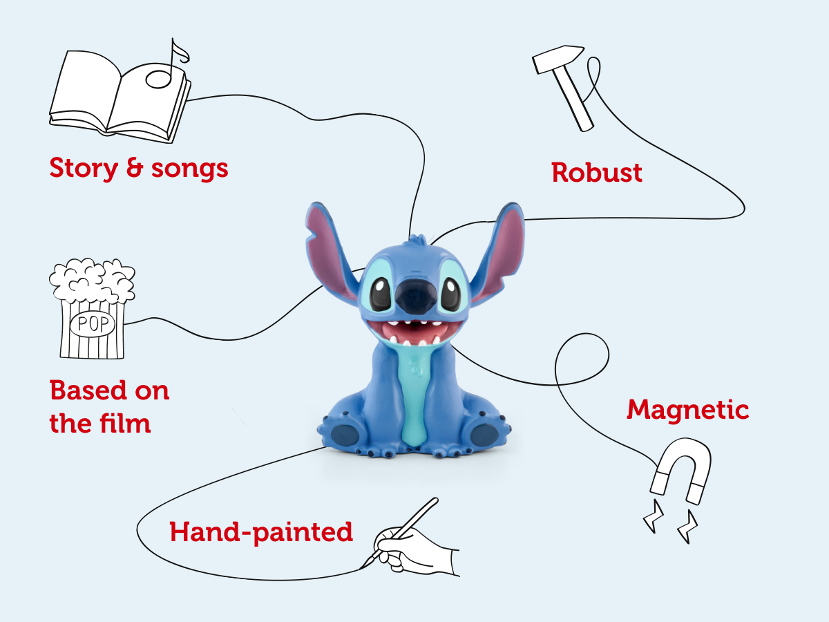 Tonies - Disney Lilo & Stitch Hörfigur (Englische Tonspur)
