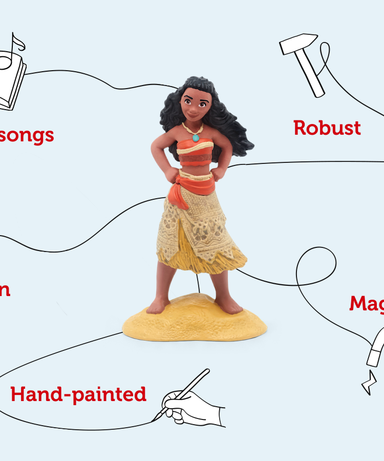 Tonies - Disney Prinzessinnen Moana Englische Sprachfigur