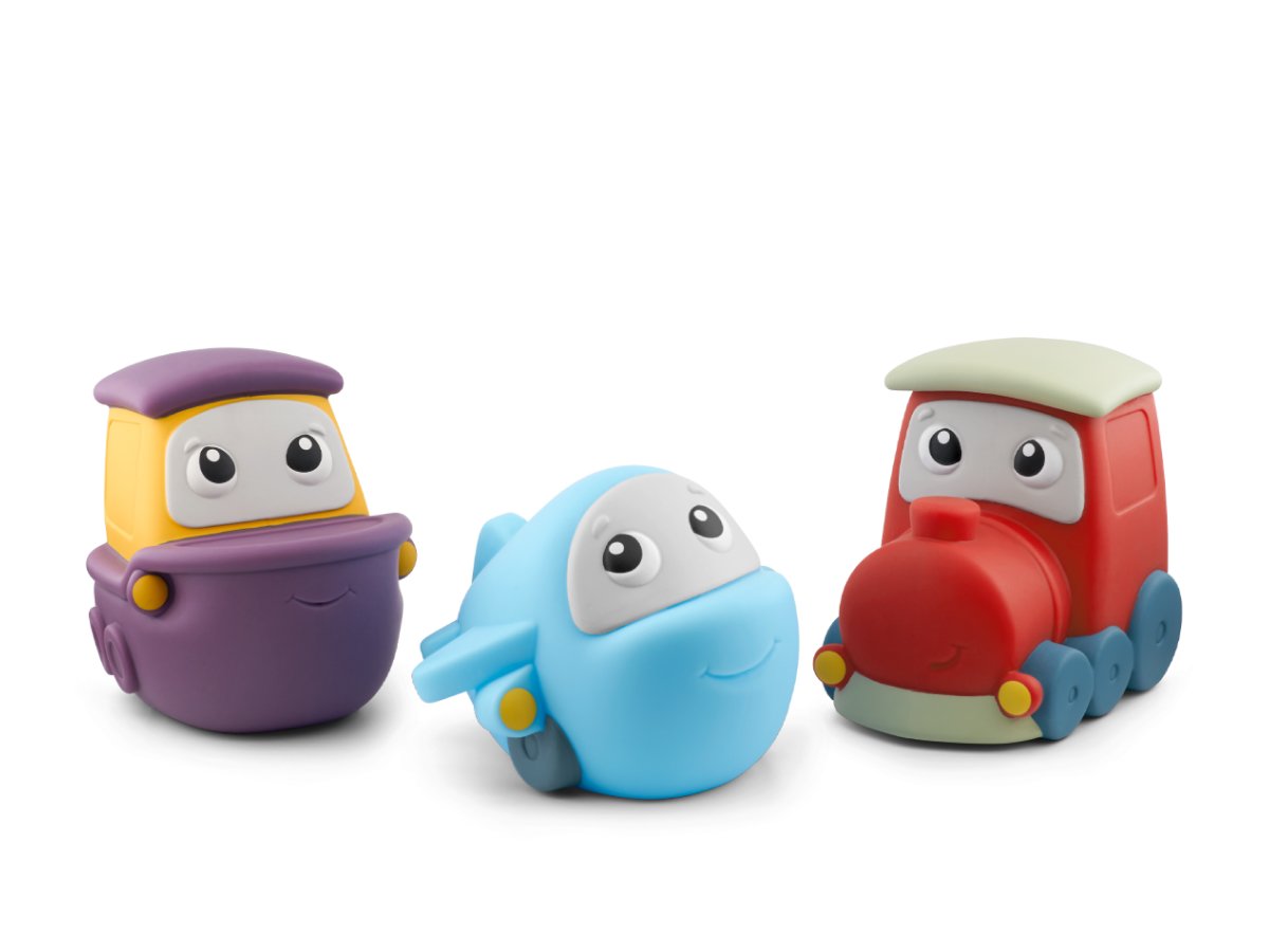 Tonies - Meine ersten Tonies - Reise-Set mit englischsprachigen weichen Figuren