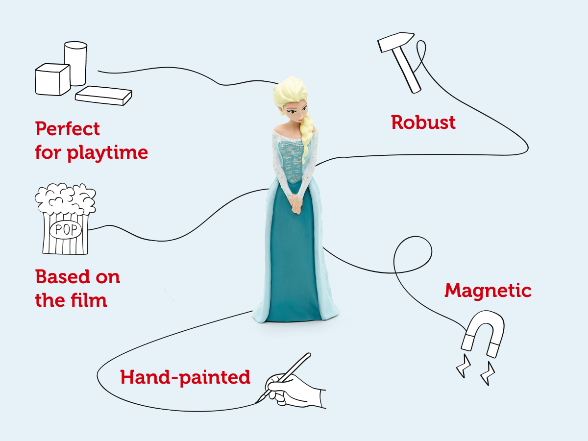 Tonies - Englische Disney Die Eiskönigin 1 Audiofigur