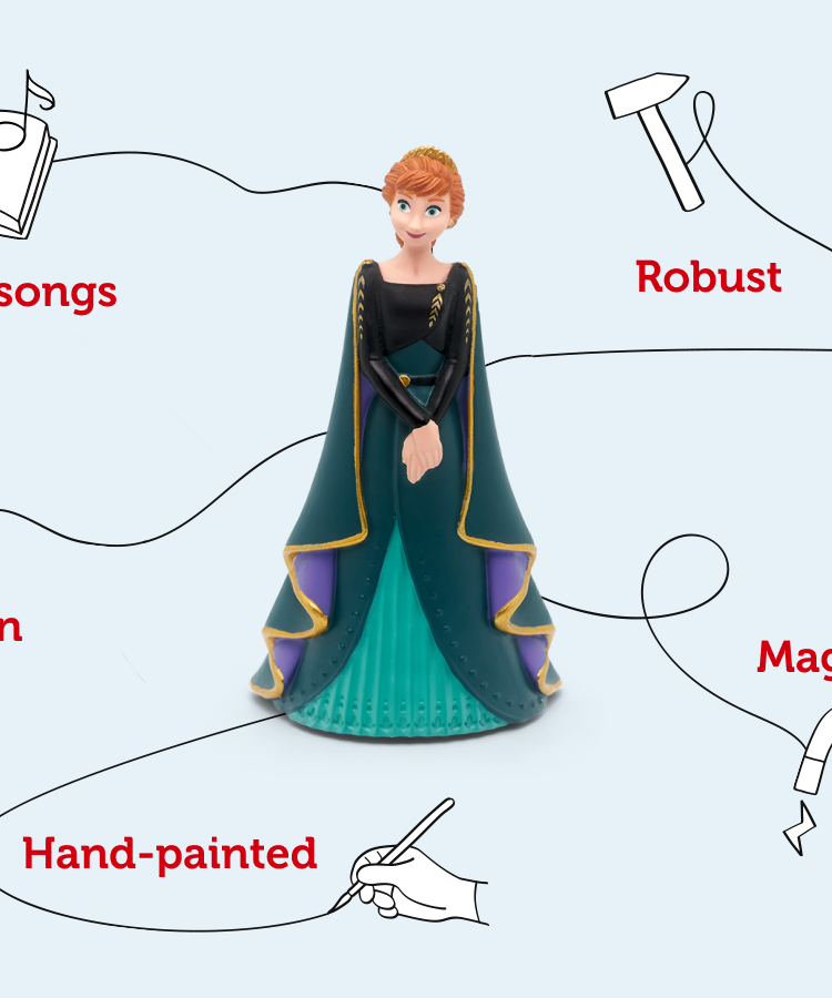 Tonies -  İngilizce Disney Karlar Ülkesi 2 Sesli Figürü