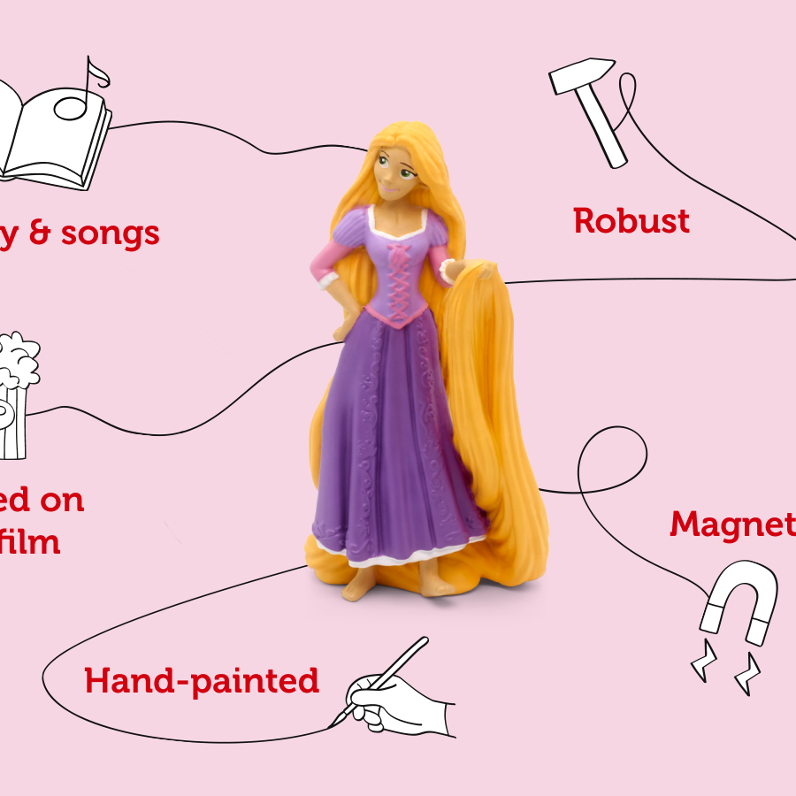 Tonies - Englische Disney Prinzessinnen Rapunzel Audiofigur