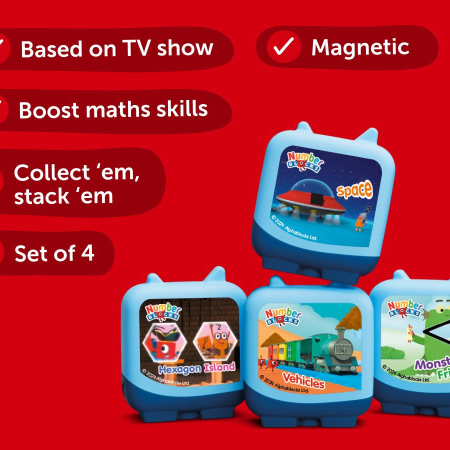 Tonies - Englisch Numberblocks mit Lernfigur mit Ton