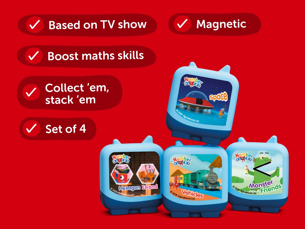 Tonies - Englisch Numberblocks mit Lernfigur mit Ton