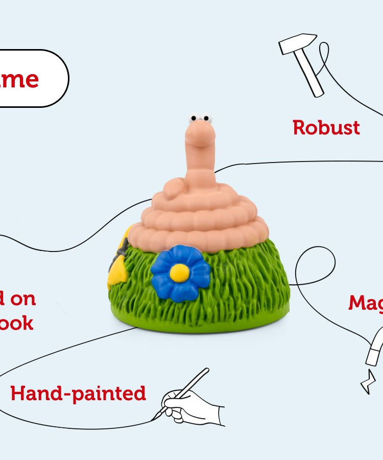 Tonies - Julia Donaldson Superwurm Englische Audiofigur