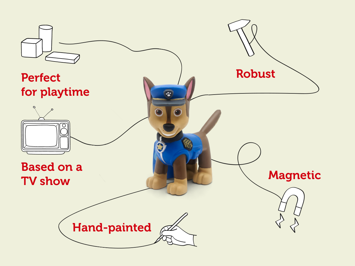 Tonies - Paw Patrol Chase Englische Sprachfigur