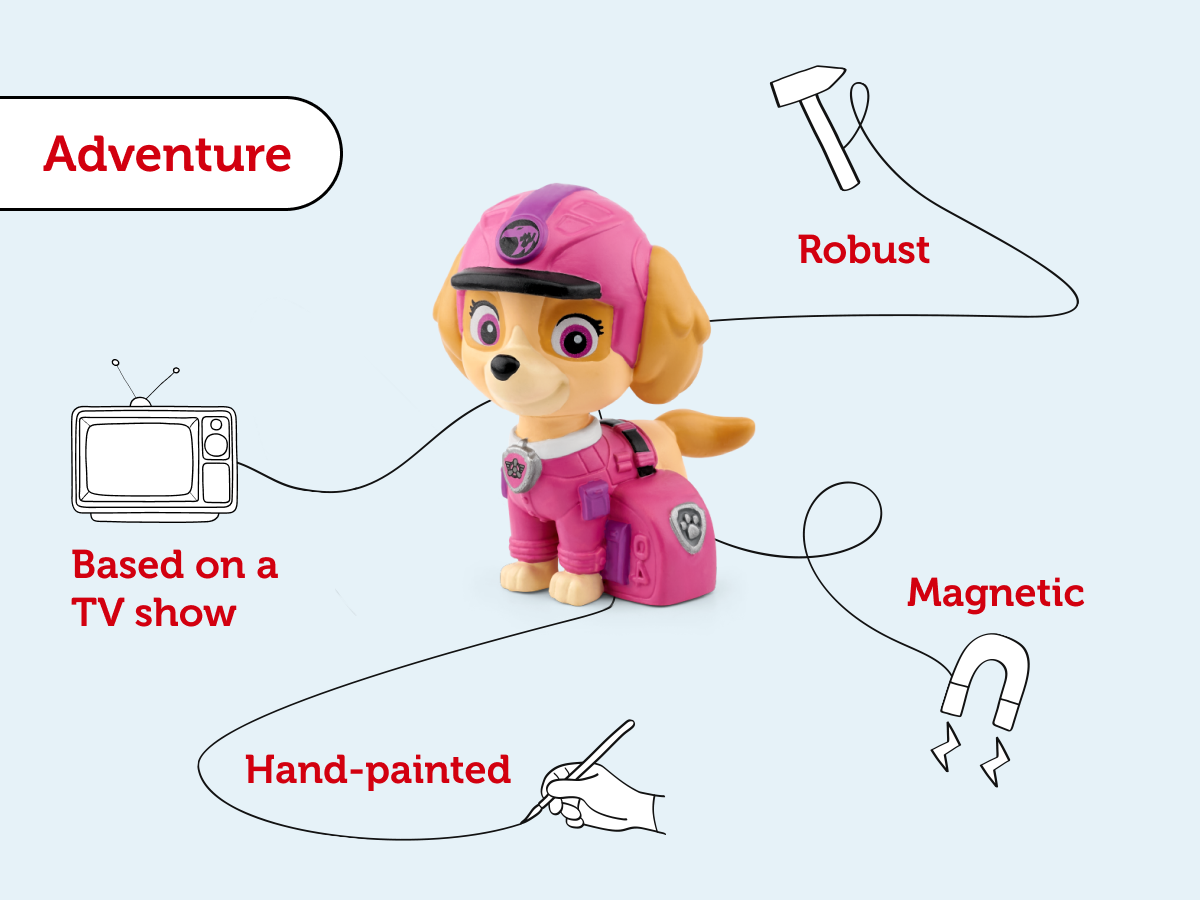 Tonies - Paw Patrol Waldwelpen: Skye Englischsprachige Figur